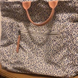 Target’s Universal Thread blue and white flowered backpack